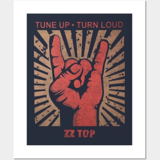 Tune up . Turn Loud Zz Top Posters and Art